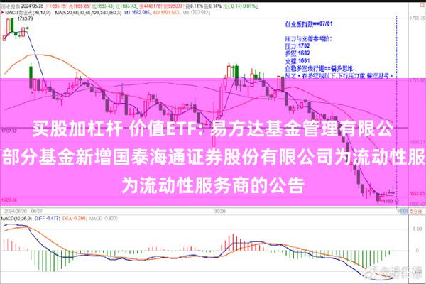 买股加杠杆 价值ETF: 易方达基金管理有限公司关于旗下部分基金新增国泰海通证券股份有限公司为流动性服务商的公告