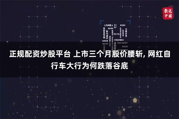正规配资炒股平台 上市三个月股价腰斩, 网红自行车大行为何跌落谷底